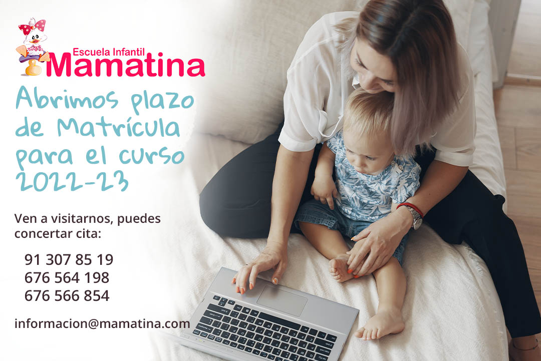 Abierto plazo de matrícula en Mamatina 22-23